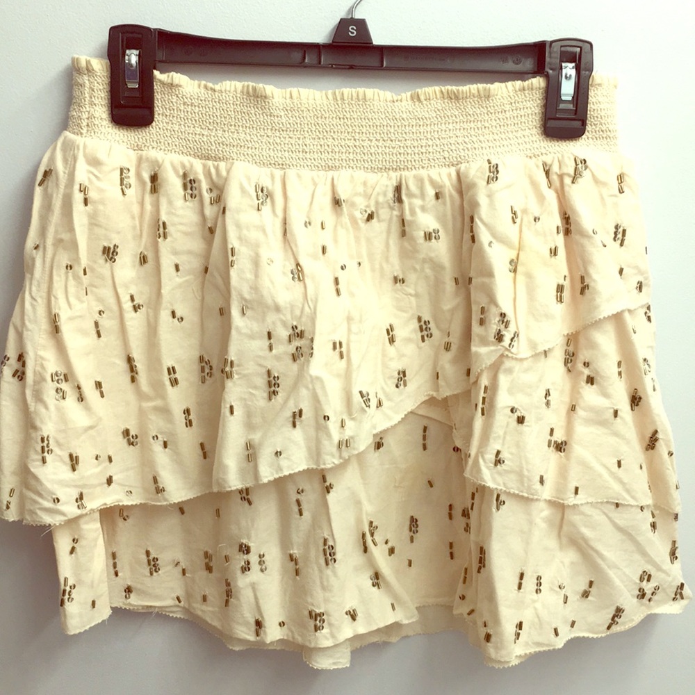 Skirt with Beading